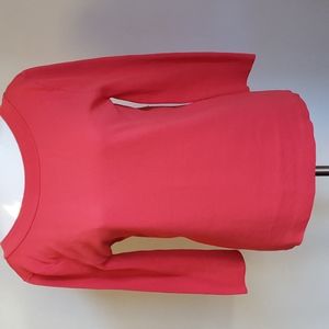Zara knit orange top